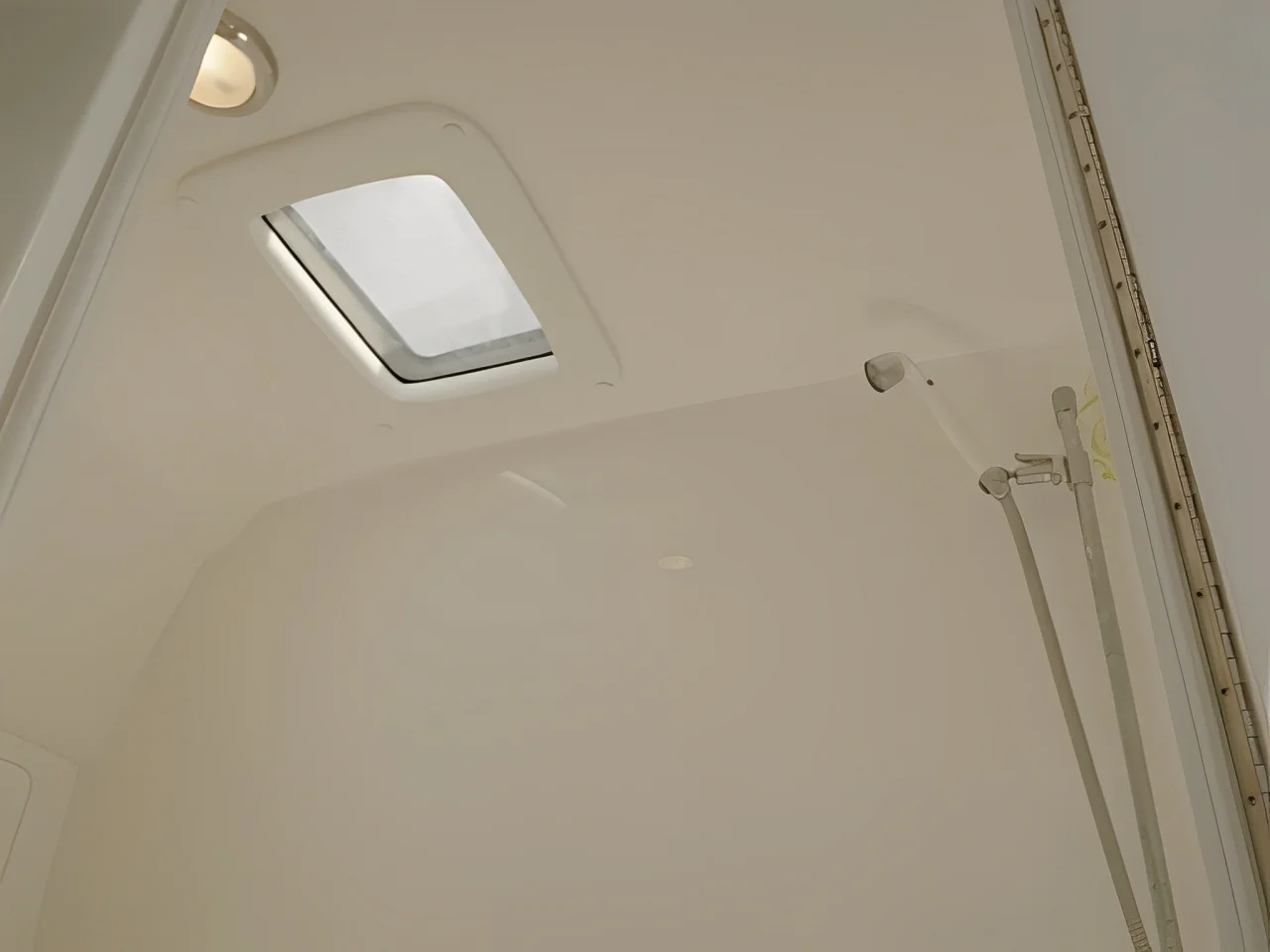 Fishing rod holders on the 35 Intrepid yacht