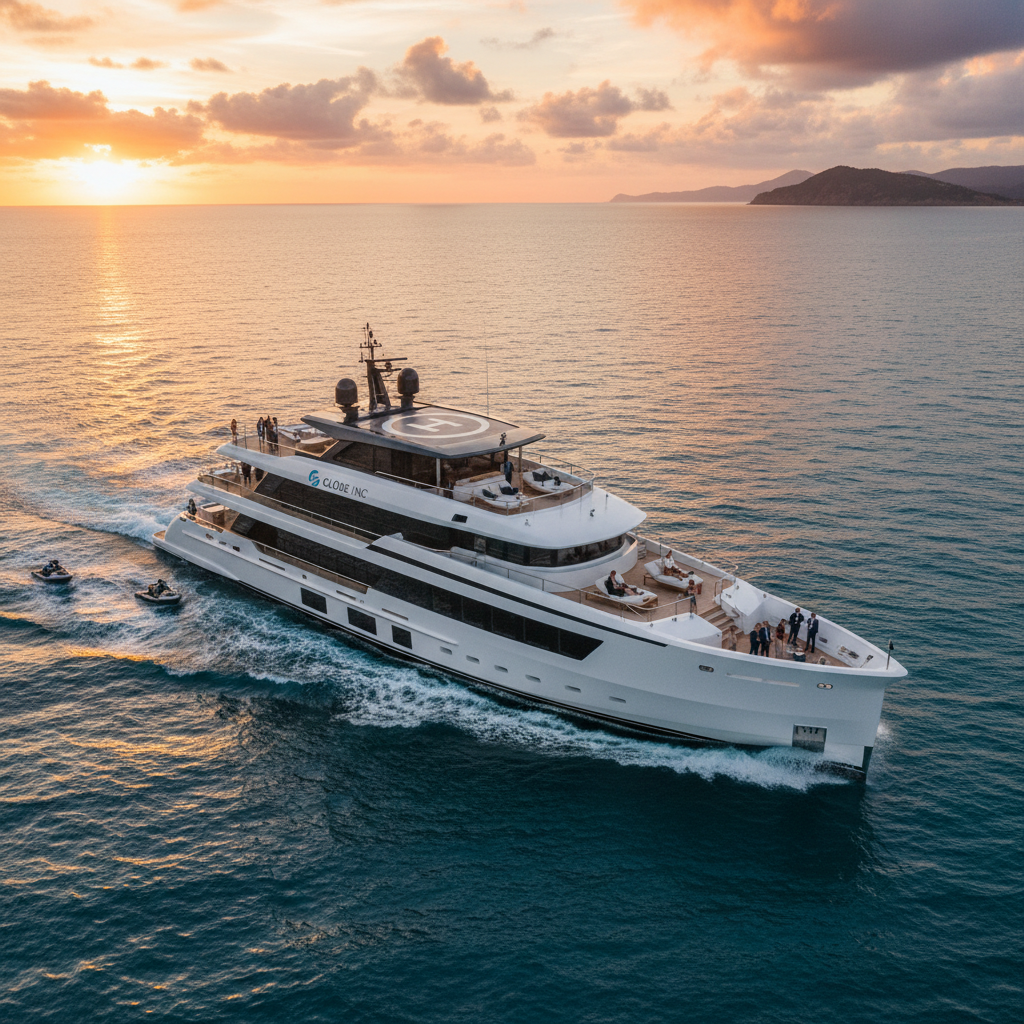 Planning a corporate yacht charter event with YATR for a unique client experience