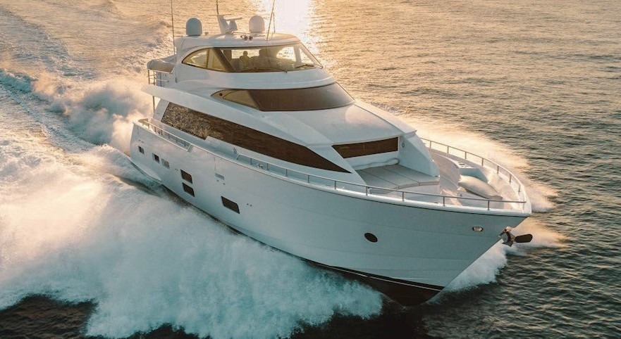 75 Hatteras II motor yacht available for charter in The Bahamas
