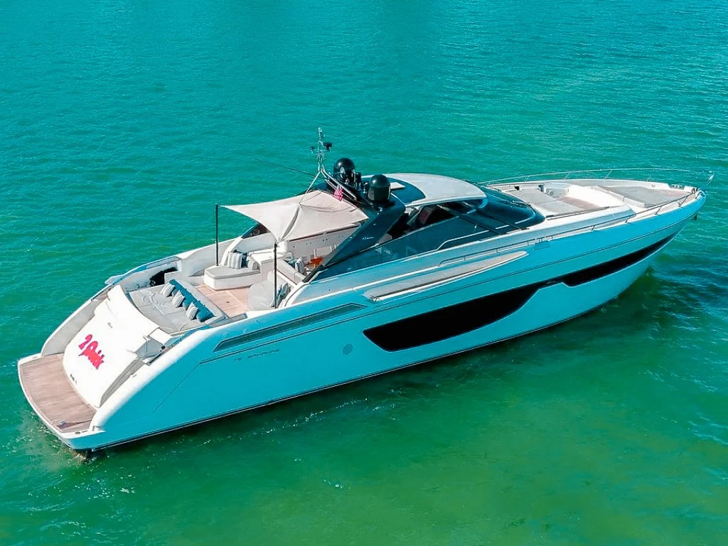76 Riva III Italian luxury motor yacht available for charter in Miami