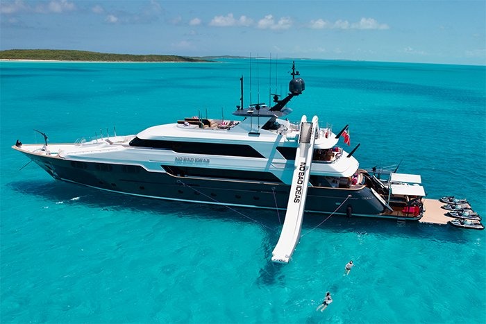 160 Trinity superyacht for private charter in The Bahamas