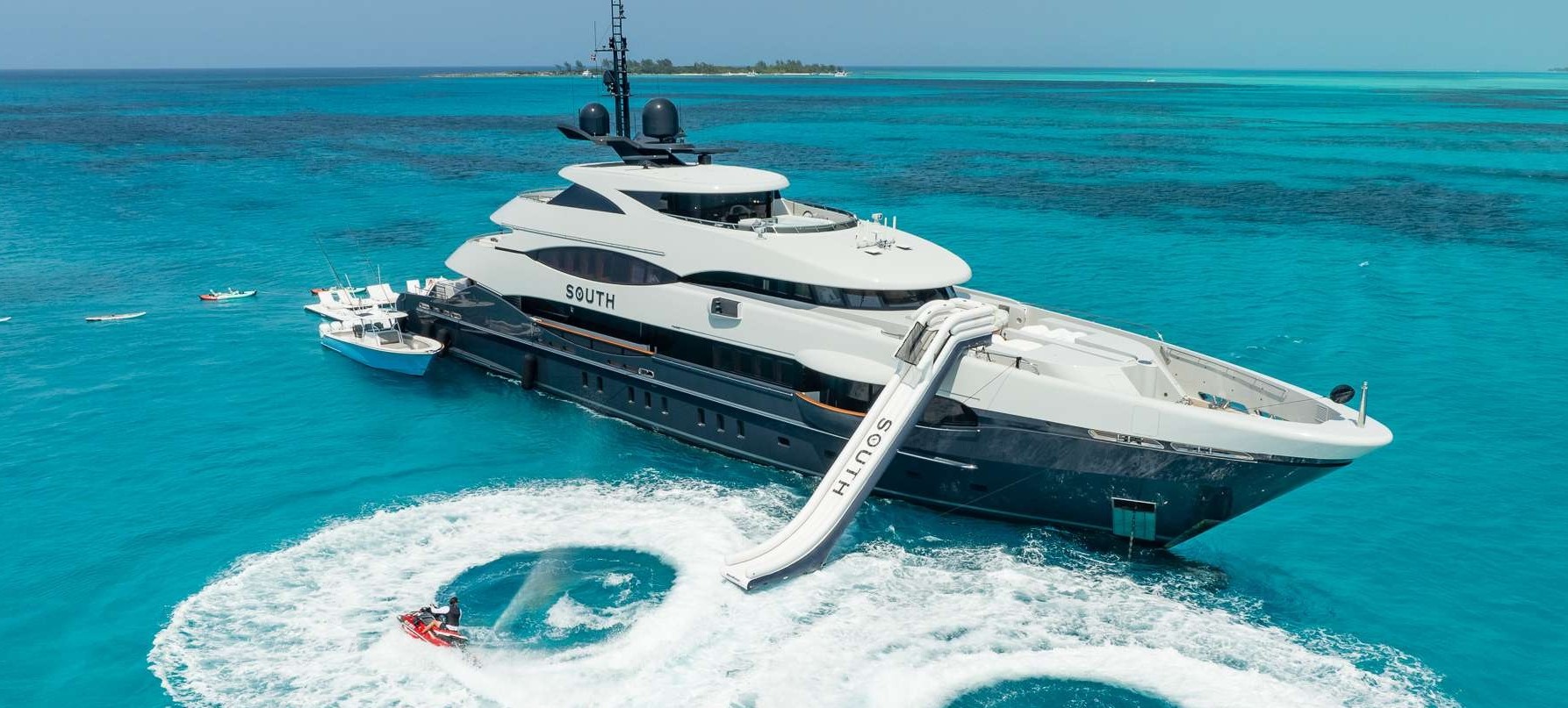 180 Heesen superyacht available for private charter in The Bahamas