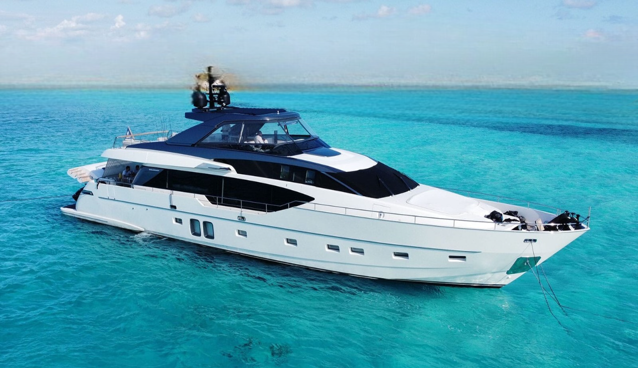 88 San Lorenzo II superyacht available for charter in The Bahamas