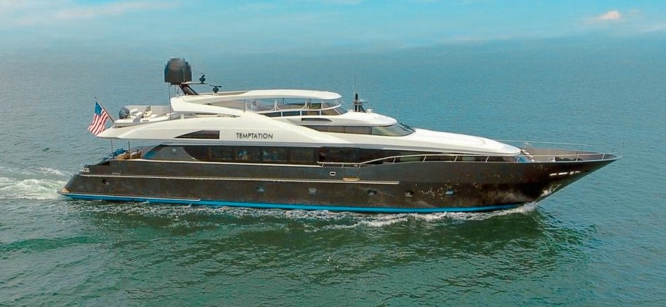 123 Palmer Johnson luxury yacht for charter in Nassau, The Bahamas