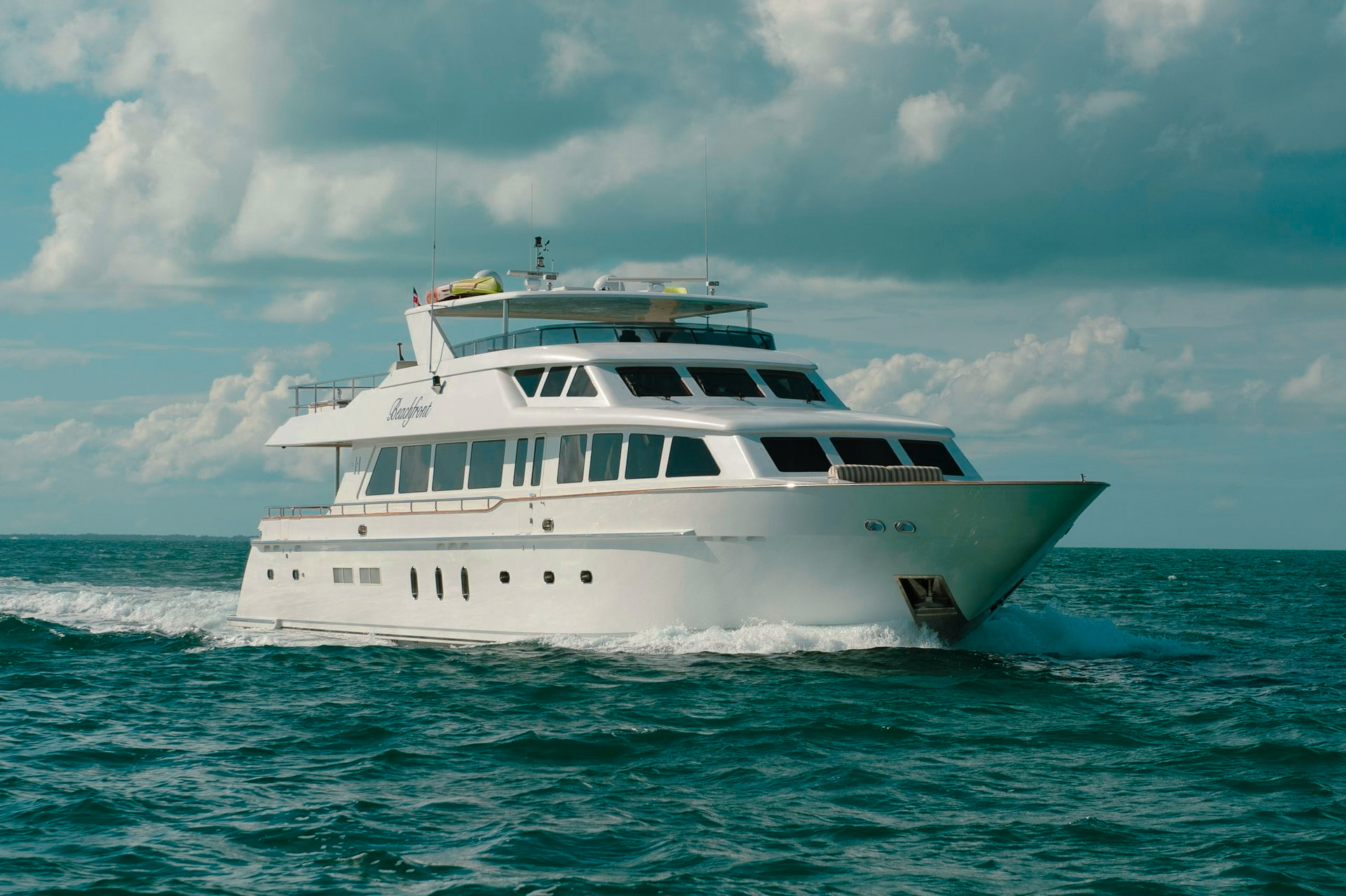 108 Hargrave luxury yacht for private charter in Nassau, The Bahamas