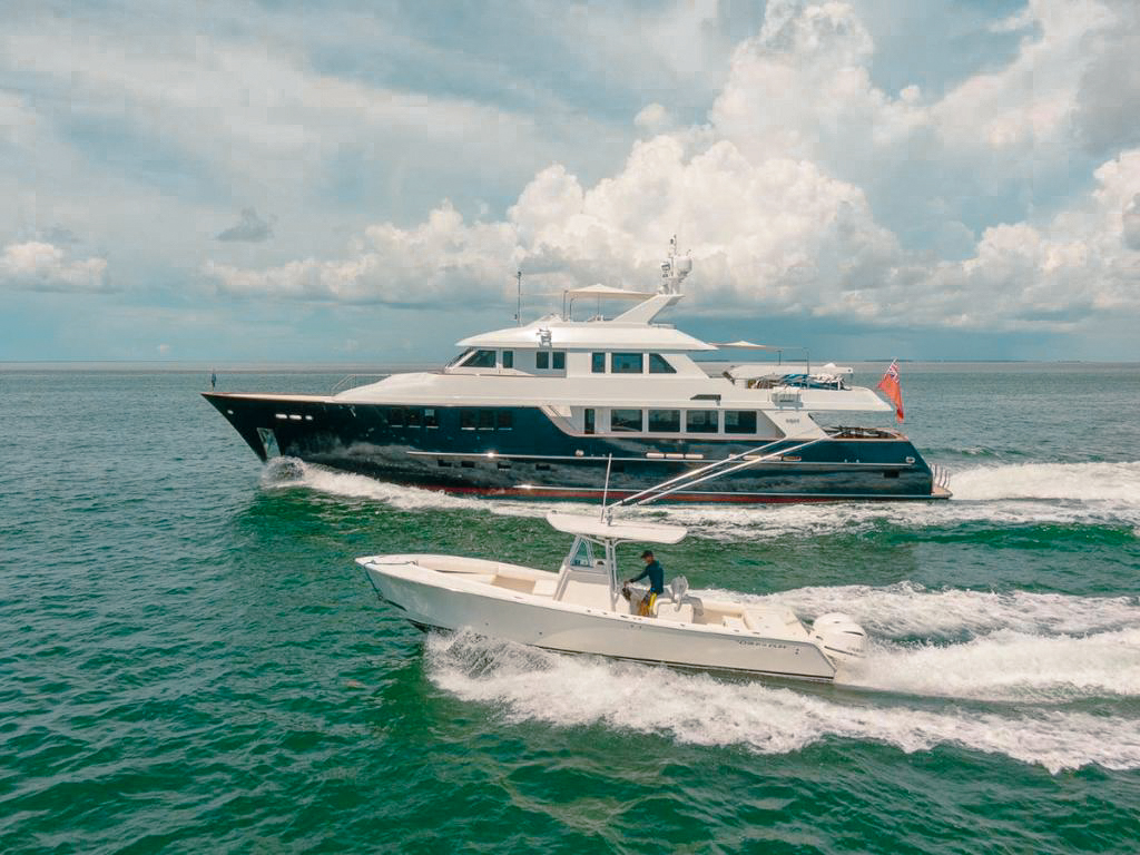 113ft Burger  113 yacht charter in The Bahamas - photo 2 of 12