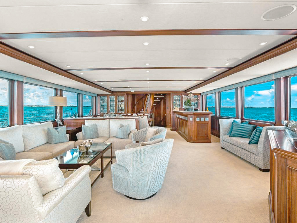 113ft Burger  113 yacht charter in The Bahamas - photo 6 of 12