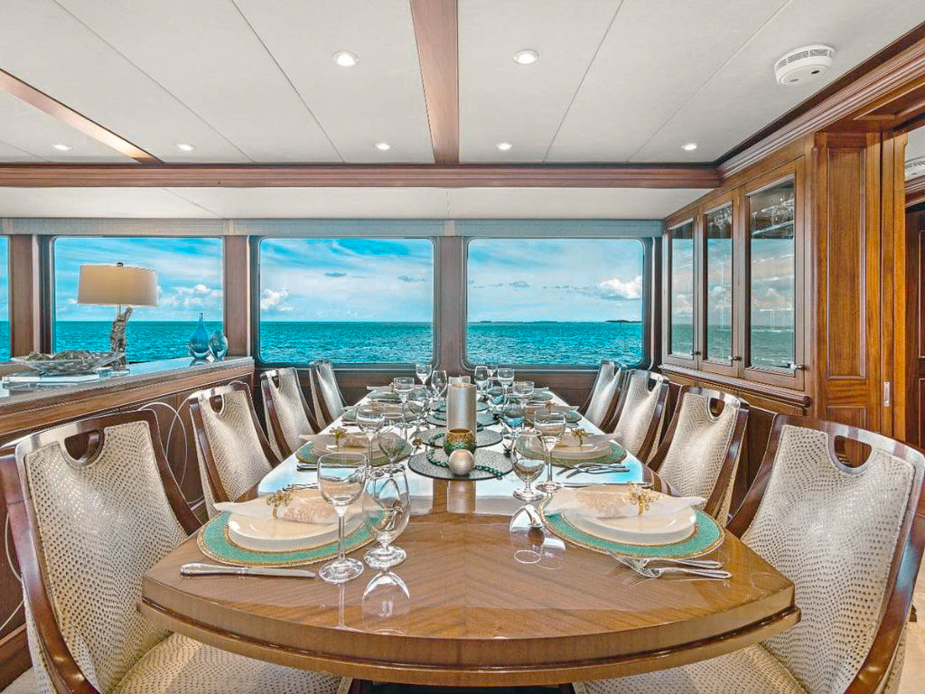 113ft Burger  113 yacht charter in The Bahamas - photo 5 of 12