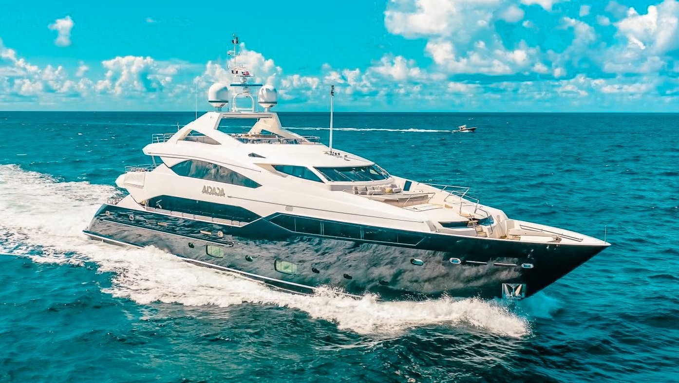 131 Sunseeker megayacht available for private multi-day charter in The Bahamas