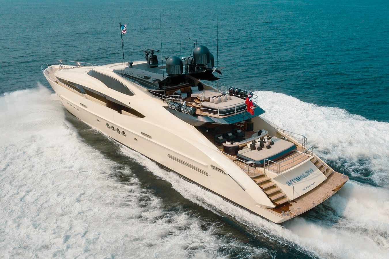 150 Palmer Johnson II superyacht available for charter in The Bahamas