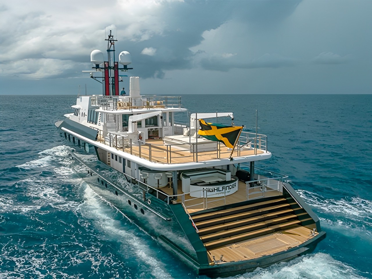 162 Feadship yacht deck with lounge chairs