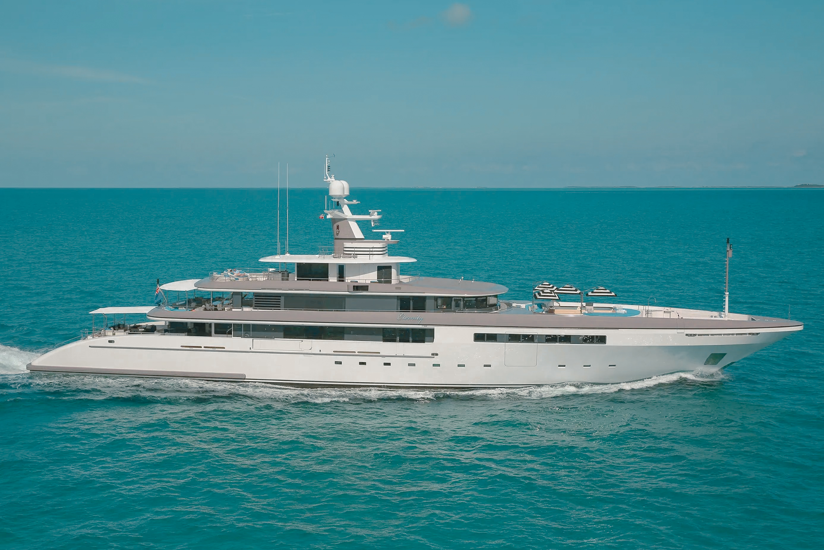 213 Codecasa megayacht for private multi-day charter in The Bahamas