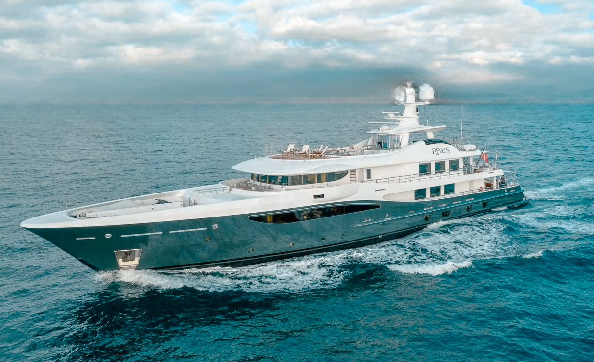 180 Amels superyacht available for charter in The Bahamas