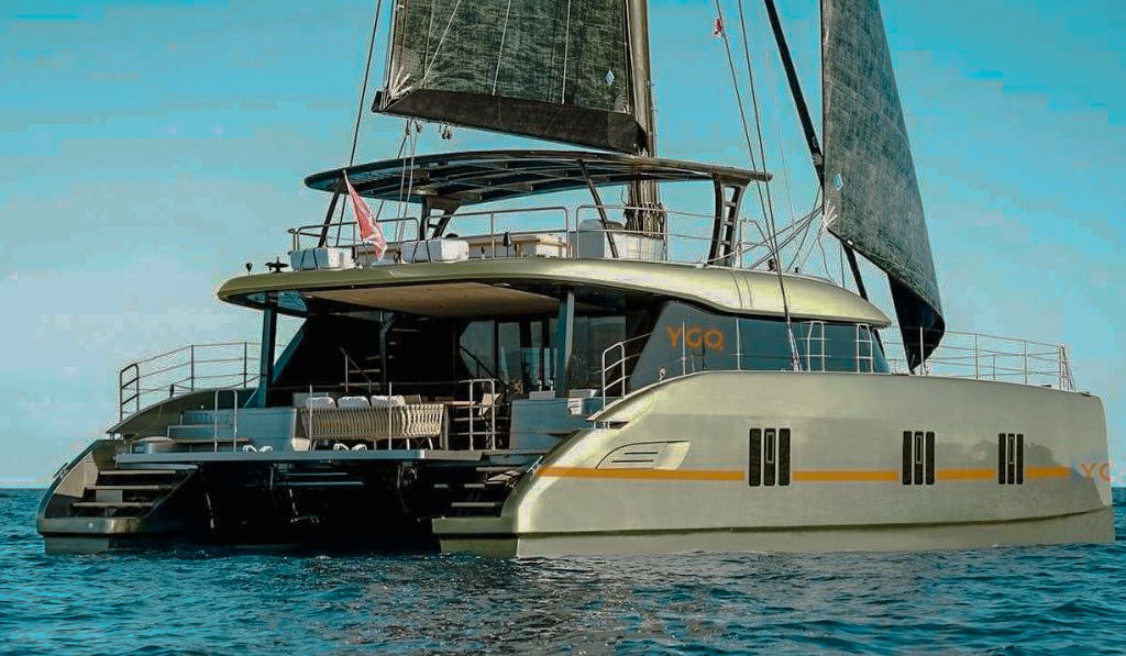 63 Sunreef sailing catamaran available for a crewed Caribbean charter