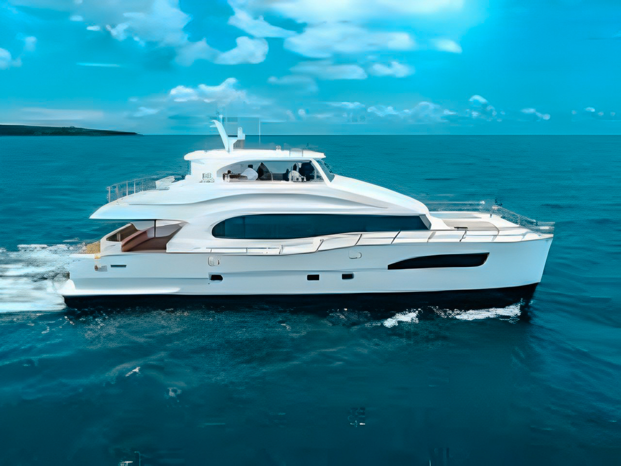 Caribbean Yacht Charter — 5 Crewed Water Slide Catamarans