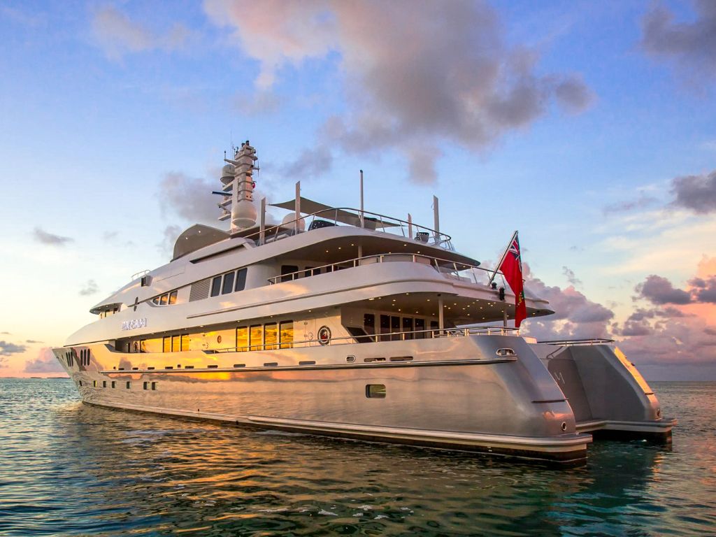 View of 197 Abeking &amp; Rasmussen II's deck and lounge area