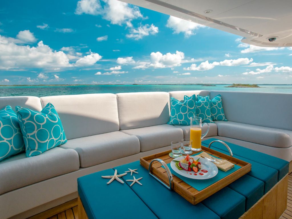 197 Abeking &amp; Rasmussen II docked in a vibrant Caribbean marina