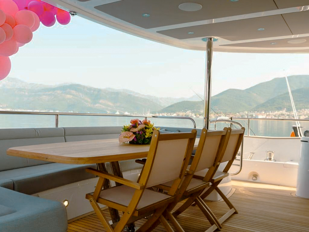 The 92 Sunseeker yacht at a beautiful French Riviera destination