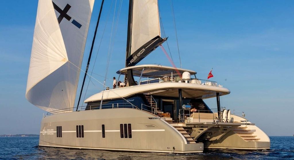 80 Sunreef I luxury catamaran available for private charter in the Caribbean