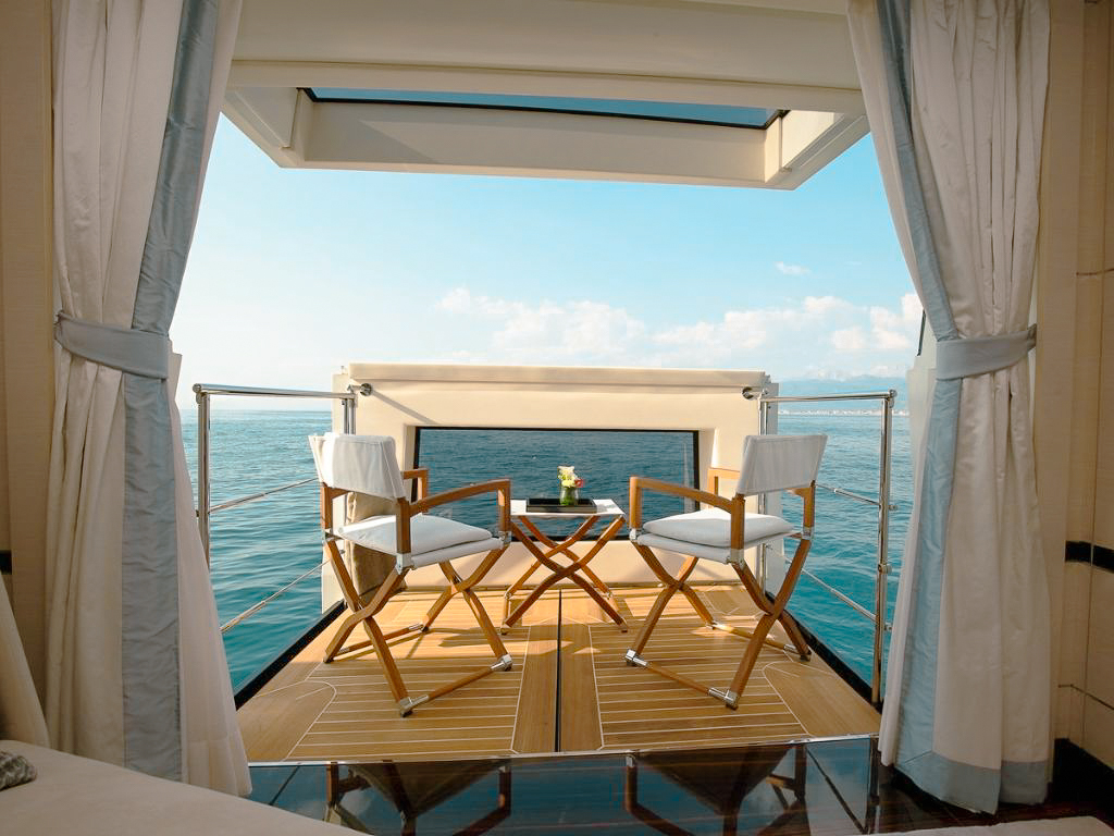 125 Benetti yacht spacious outdoor deck