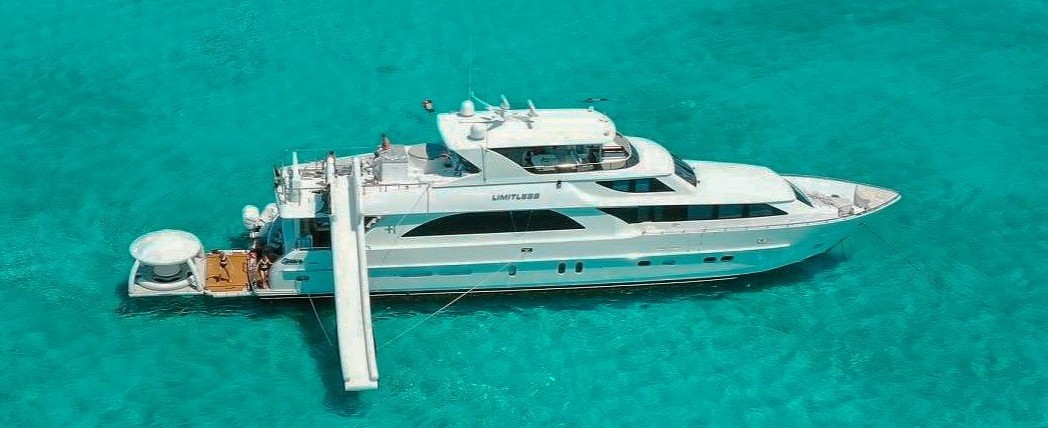 101 Hargrave superyacht for private charter in The Bahamas