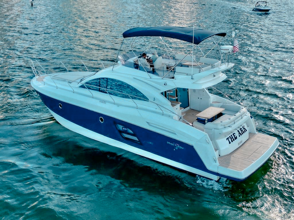 52ft Beneteau yacht ready for private charter in Miami waters.