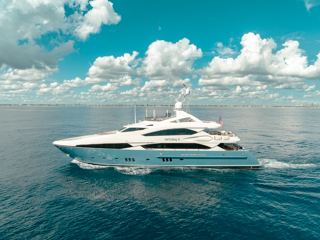 Luxurious Sunreef 74 catamaran sailing in crystal clear Mediterranean waters