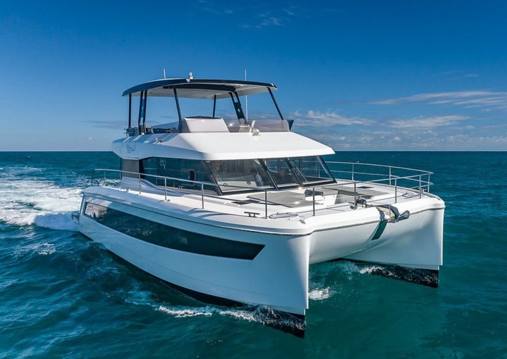 53 Fountaine Pajot catamaran for charter in Miami