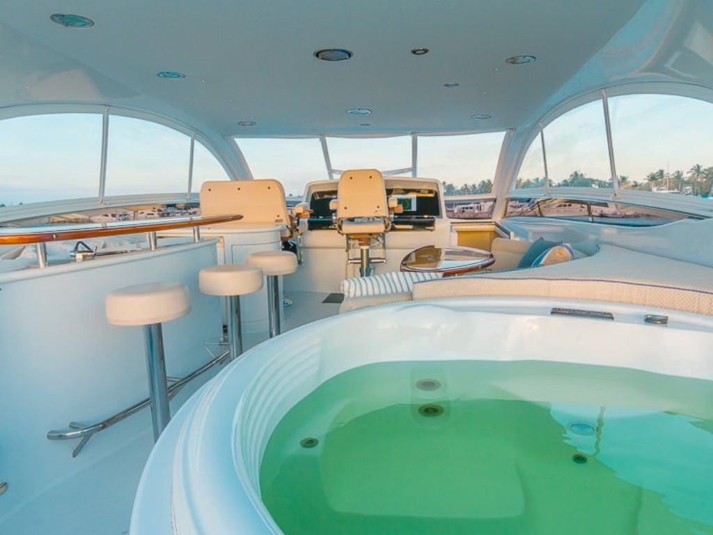 Water toys on 84 Lazarra yacht