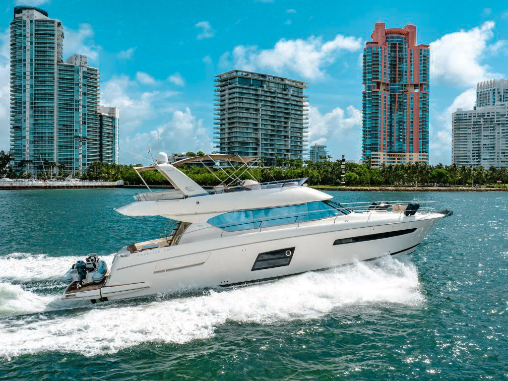 Prestige 62 Charter in Miami | Day & Overnight Yacht | YATR